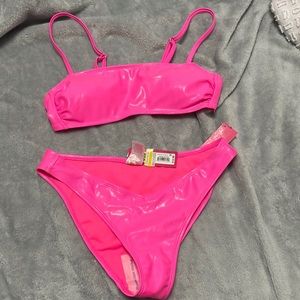 Target pink bikini